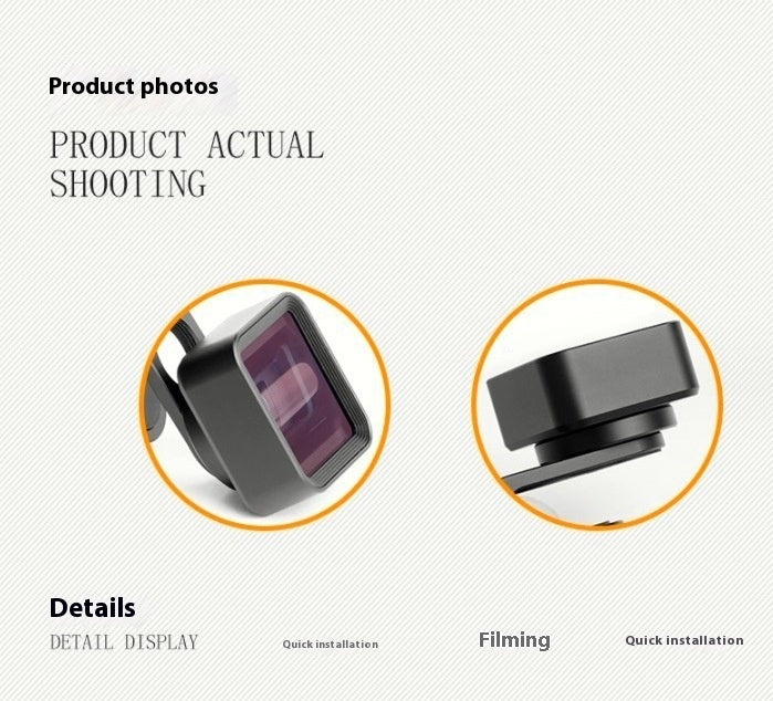 1.33X Cinema Lens  Mobile Phone Widescreen Anamorphic Lens